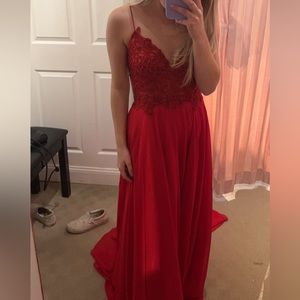 Dave & Johnny prom dress!